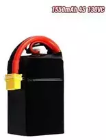 Extralink LiPo 4S 1550mAh XT60 130C | FPV RC dronų akumuliatorius | RC automobiliai, RC lėktuvai, nuotoliniu būdu valdomos RC transporto priemonės