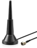 Qoltec Antena 4G LTE su podstawą magnetyczną | 5dBi | wewnętrzna | dookólna | 600-2700 MHz | SMA | 3m