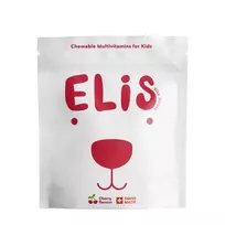 Elis Vita Boost kramtomieji multivitaminai vaikams su ksilitoliu, 60 vnt.