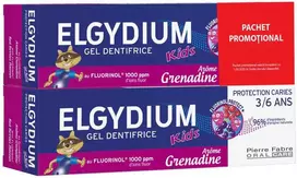 Elgydium Set Duo, Junior, Protection, Dantų pasta, 2 pcs, 50 ml For Children
