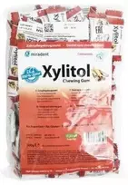 Miradent Xylitol cinamono skonio kramtomosios gumos 100 x 2 vnt.