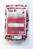 Miradent Xylitol kramtomosios gumos braškių skonio 100 x 2 vnt.