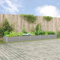 Lovelis Šviesiai pilka 480 x 100 x 45 cm Galvanizuotas plienas
