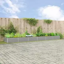 Lovelis Šviesiai pilka 580 x 100 x 45 cm Galvanizuotas plienas