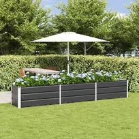 Lovelis Antracitas 290 x 50 x 45 cm Cinkuota plienas