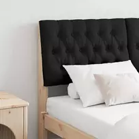 Apmušta lovos galvūgalis Juoda 160 cm Kietos pušies mediena