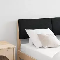 Apmušta lovos galvūgalis Juoda 120 cm Kietos pušies mediena