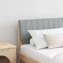 Apmušta lovos galvūgalis Šviesiai pilka 160 cm