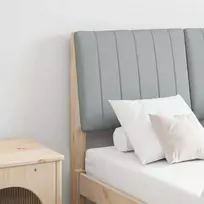 Apmušta lovos galvūgalis Šviesiai pilka 120 cm