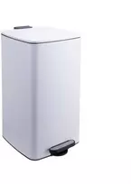 Relaxdays Virtuvės šiukšliadėžė, 30 l, balta, laikymas