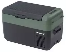Automobilinis šaldytuvas-šaldiklis „Indel B“, 42 litrai, 12/24V, temperatūros diapazonas: nuo -20 iki +10 laipsnių Celsijaus