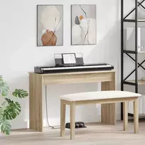 Klaviatūros stovas Sonoma ąžuolas 100 x 32 x 64 cm