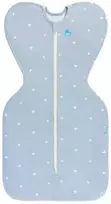 Love To Dream Otulacz Swaddle UP - dydis XS - łódki - ETAP 1 - wiskoza bambusowa - TOG 1.0