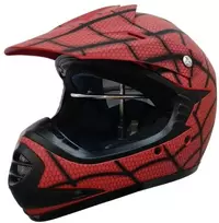 Mcu Sport Vaikiškas Crosser šalmas SpiderRed dydis M