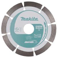 MAKITA DEIMANTINIS DISKAS 115×22,23mm SEGMENTINIS (SAUSAM PJOVIMUI) BETONUI, PLYTOMS, MARMURUI