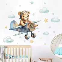 Vaikiškas sienų lipdukas Meškiukas Padingtonas