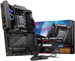 MSI MPG X870E Carbon WIFI pagrindinė plokštė, lizdas AM5