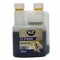 K2 ALYVA 2T STROKE OIL 500ML ŽALIA