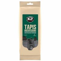K2 DRĖGNOS SERVETĖLĖS TEKSTILINIAMS APMUŠALAMS KVAPAS EXOTIC MARACUJA TAPIS WIPES 24vnt.