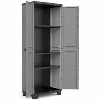 KETER ĮRANKIŲ SPINTA SU LENTYNOMIS STILO 68 x 39 x 173cm IT New