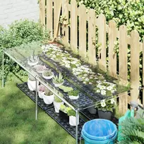 Augalų uždangalas Skaidrus 1 x 2 m PVC