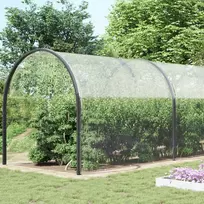 Augalų uždangalas Skaidrus 8 x 8 m PVC