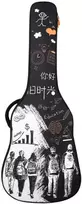 Dėklas akustinei gitarai Hard Bag B-1913-41 Juodas