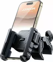 JOYROOM motociklinis ir dviračio telefono laikiklis 4,7–7" ekranams, juodas