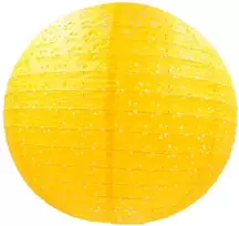 Popierinis žibintas, 35 cm - Balta