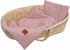 BOUCLE Ėriuko vežimėlio patalynė, izoliuota, pagalvė ir antklodė