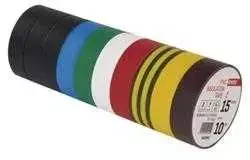 Vorel PVC izoliacinė juosta 15 mm x 10 m 10 vnt (75012)