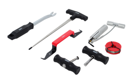 AWTOOLS AUTOMOBILIŲ STIKLŲ IŠĖMIMO ĮRANKIŲ RINKINYS 7VNT.