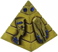 Statulėlė Egipto piramidė, h 4,5x3,5x3,5 cm