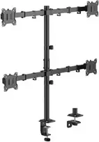 Monitorių laikiklis Sbox LCD-352/4-3 17–32 col., 4 ekranams