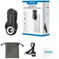 Telefono mikroskopas - Apexel APL-MS3L TriScope 40-80-120X
