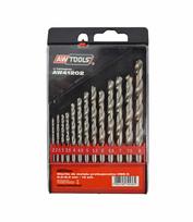 AWTOOLS METALO GRAŽTŲ RINKINYS BALTAS 13 vnt./2-8 mm