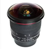 Kamera - Meike MK 8mm F3.5 Fisheye objektyvas Canon EF-S tvirtinimui