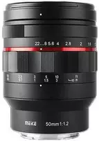 Kamera - Meike MK 50mm f/1.2 L Mount Lens, Manual Focus, Metal Body