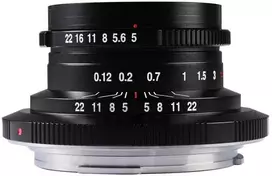 Kamera - Laowa 15mm f/5 Cookie FF Ultra-Wide Angle Lens Juodas