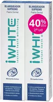 Iwhite Supreme whitening toothpaste pack of 2 x 75 ml