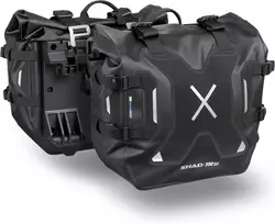 Shad vandeniui atsparios motociklo šoniniai krepšiai TR30, 60 l, IPX6, dvigubas užraktas, X0TR30