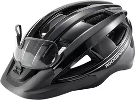 ROCKBROS dviratininko šalmas, fotofchrominiais akiniais ir galine LED šviesa, 55-61 cm