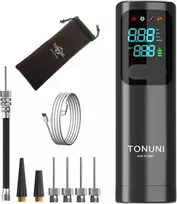 TONUNI elektrinė pompa kamuoliams su skaitmeniniu ekranu, akumuliatoriumi 4000 mAh, modelis A8