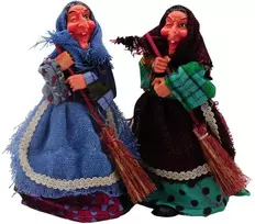 Dekoracija Ragana, 17 cm - Žalia