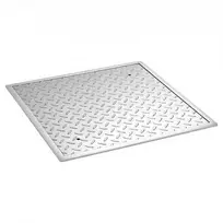 Vevor Kvadratinis šulinio dangtis su rėmu 500x500mm