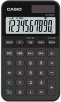 Casio skaičiuotuvas SL 310 YC BK, juodas, 10 vietų, dvigubas maitinimo šaltinis