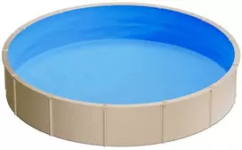 VEVOR 365,7 cm apvalus baseino įklotas 90 cm aukščiui