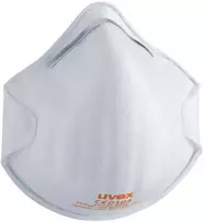 Respiratorius Uvex Silv-Air Classic 2200 FFP2, puodelio tipo be vožtuvo, baltas, 3 vnt mažmeninėje pakuotėje