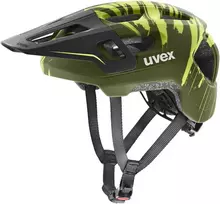Šalmas Uvex react jr fullface dark olive matt-52-56 CM
