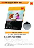 Kodak Ultra Premium Photo Paper 280g Satin 13 x 18 cm 20 Sheets